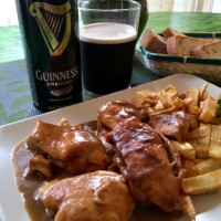 Pollo a la cerveza Guinness